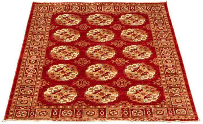 Tapis peshawar ziegler 4'5" x 5'9" en laine