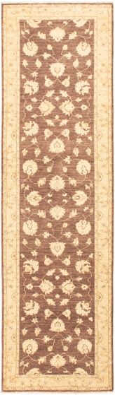 Afghan Chobi Finest 2'6" x 9'10" Hand-knotted Wool Rug 