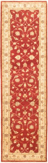 Afghan Chobi Finest 2'8" x 9'10" Hand-knotted Wool Rug 