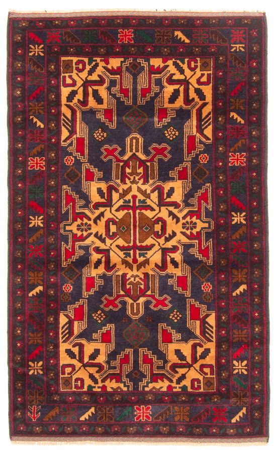 Tapis rizbaft 3'0" x 4'11" en laine
