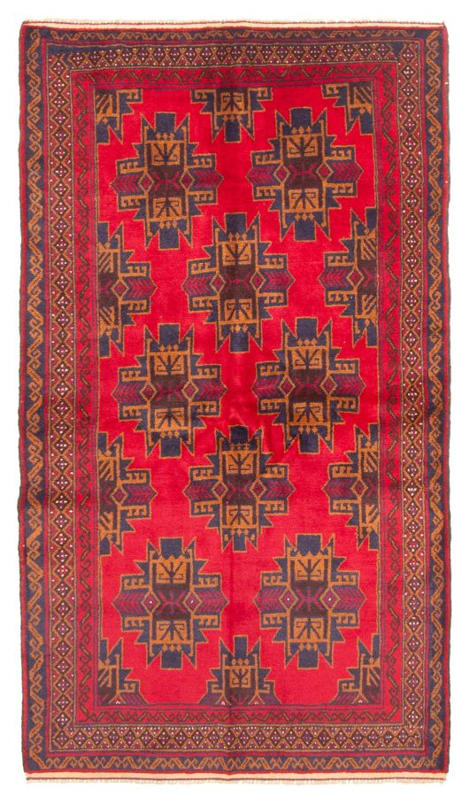 Tapis rizbaft 3'3" x 6'1" en laine