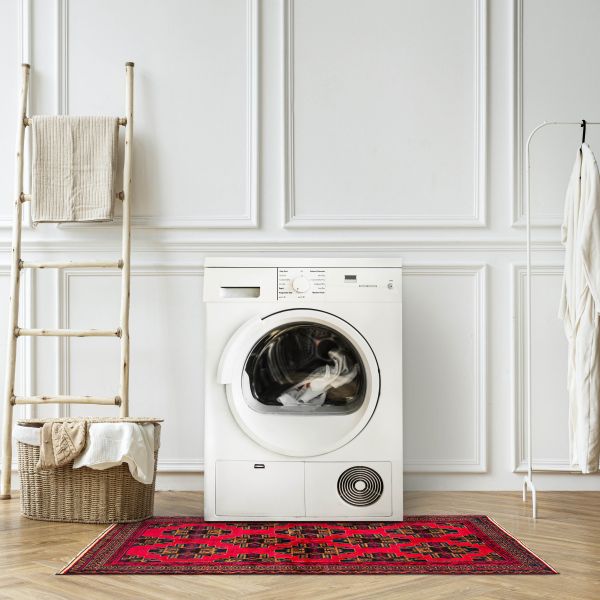 Tapis rizbaft 3'3" x 6'1" en laine