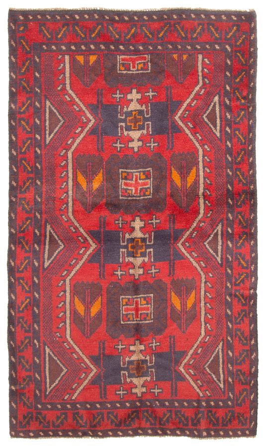 Tapis rizbaft 3'5" x 6'0" en laine
