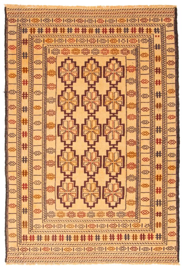 Tapestry Kilim shiravan smk 4'0" x 6'2" en laine