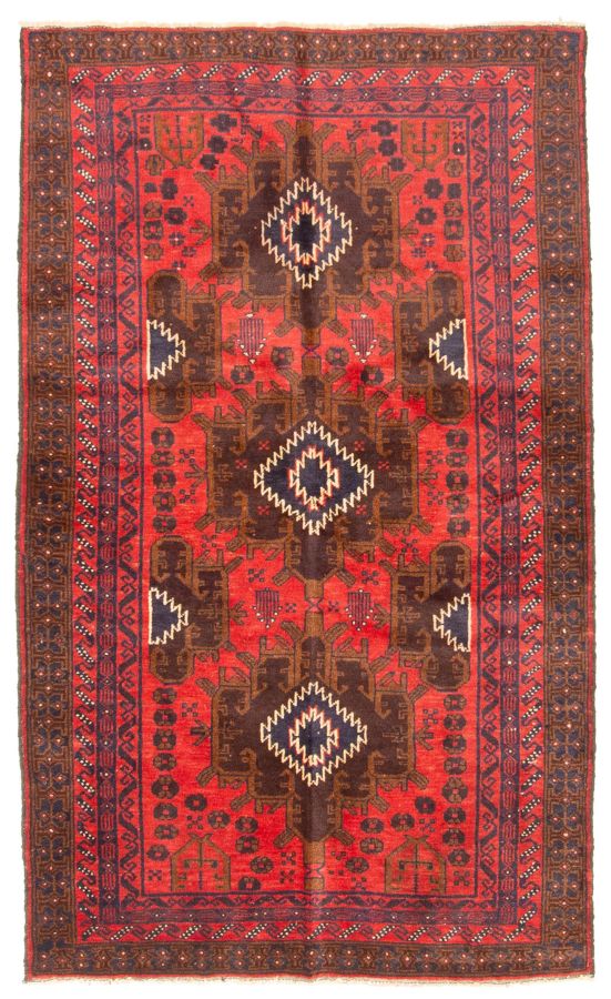 Tapis rizbaft 3'5" x 5'9" en laine