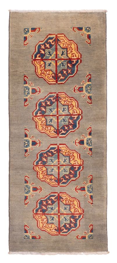 Afghan Finest Ghazni 2'1" x 5'3" Hand-knotted Wool Runner Rug 