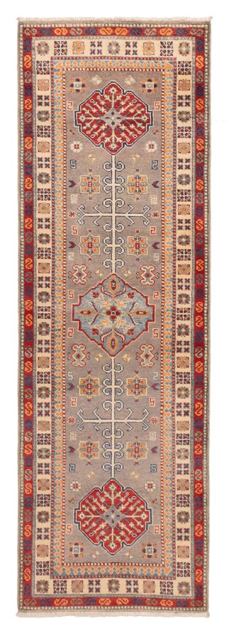 Afghan Finest Ghazni 2'8" x 8'1" Hand-knotted Wool Runner Rug 