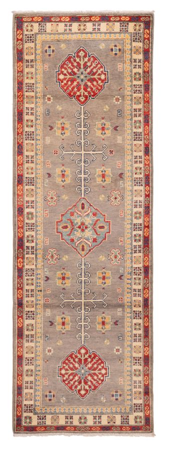 Afghan Finest Ghazni 2'9" x 8'1" Hand-knotted Wool Runner Rug 