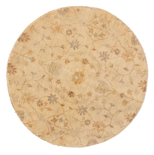 Tapis peshawar oushak 4'0" x 4'1" en laine