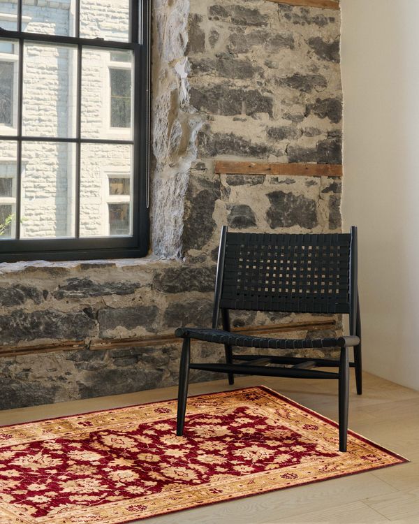 Tapis peshawar oushak 3'1" x 5'1" en laine
