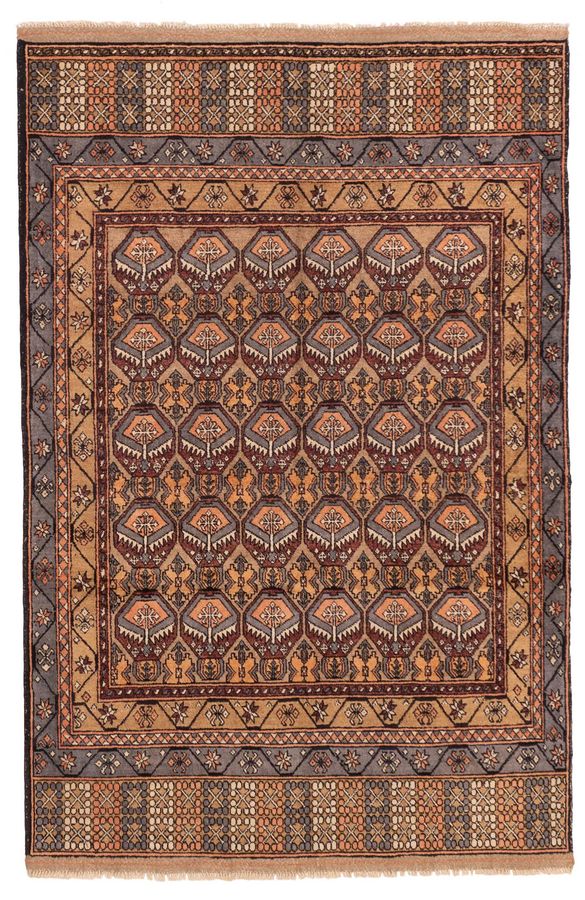 Tapis mouri prestige 3'11" x 5'8" en soie