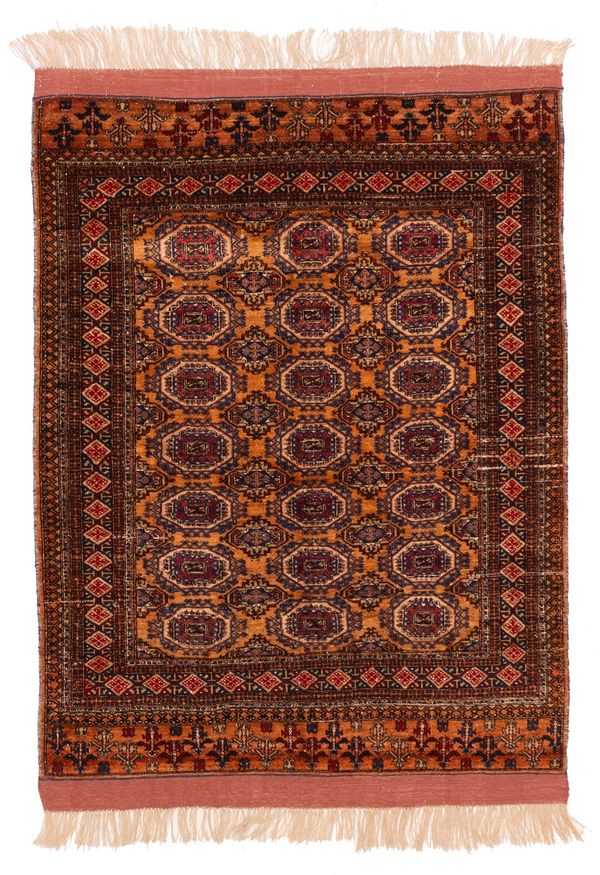 Tapis mouri prestige 3'7" x 4'7" en laine & soie artificielle