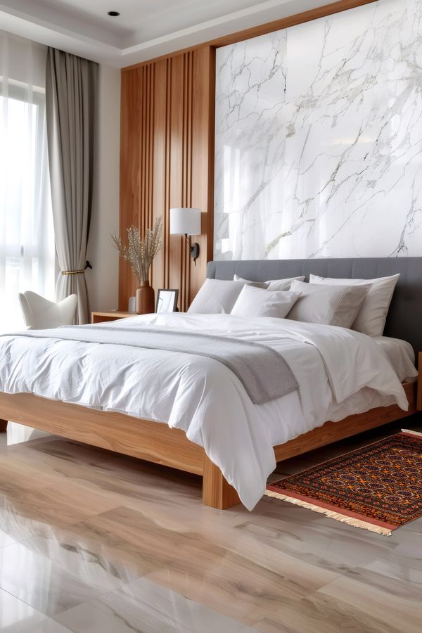 Tapis mouri prestige 3'7" x 4'7" en laine & soie artificielle