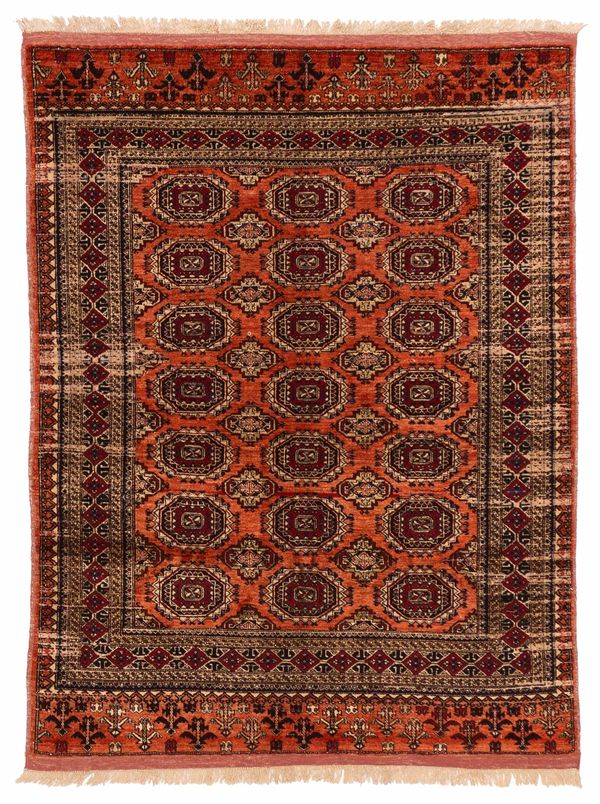 Tapis mouri prestige 3'9" x 5'1" en laine & soie artificielle