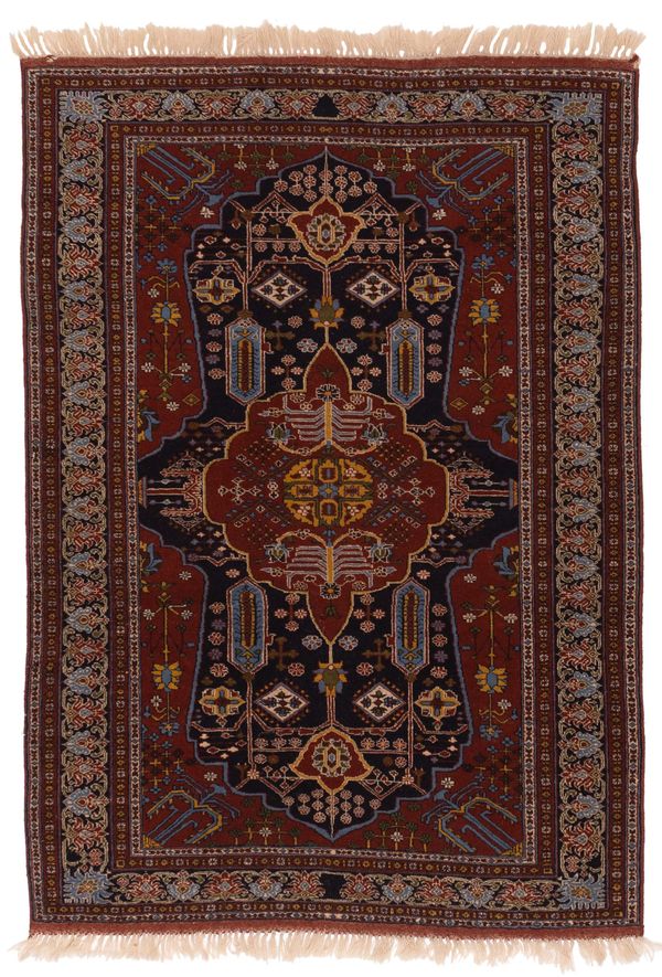 Tapis mouri prestige 4'2" x 5'9" en laine