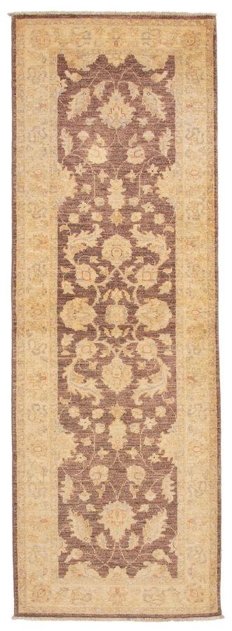 Afghan Chobi Finest 2'8" x 7'10" Hand-knotted Wool Runner Rug 