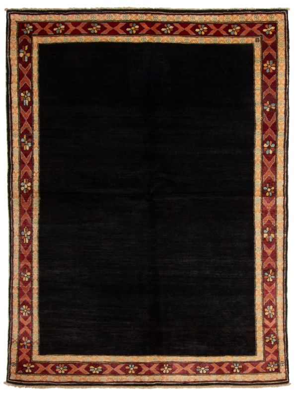 Pakistani Peshawar Ziegler 4'9" x 6'4" Hand-knotted Wool Rug 