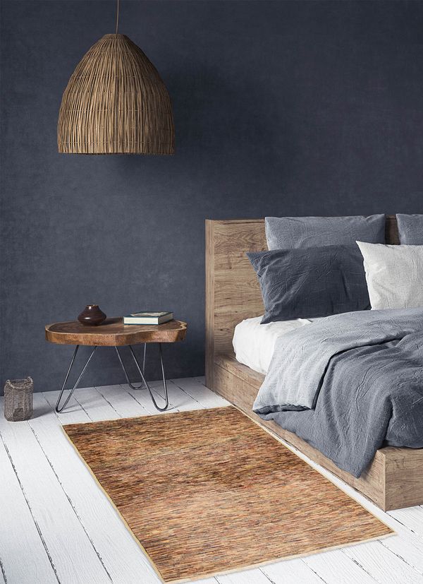 Tapis peshawar ziegler 4'2" x 5'9" en laine