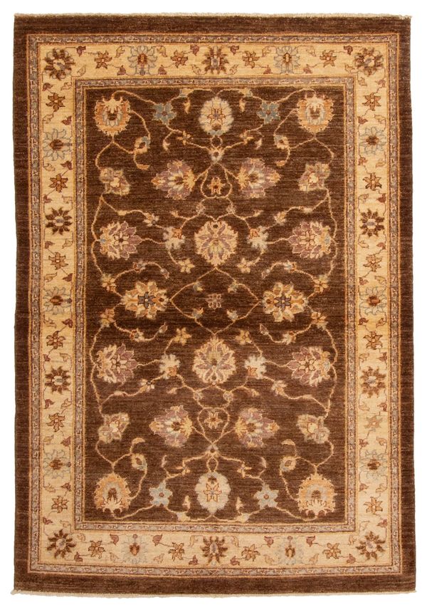Tapis peshawar oushak 4'2" x 6'2" en laine