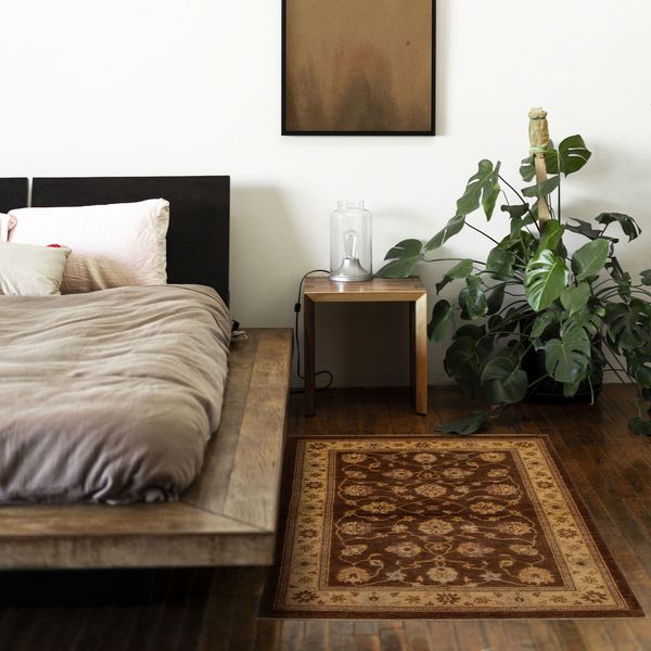 Tapis peshawar oushak 4'2" x 6'2" en laine