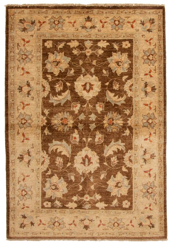 Tapis peshawar oushak 4'0" x 5'9" en laine