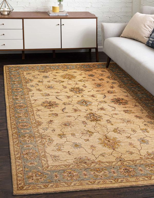 Tapis peshawar oushak 6'0" x 8'9" en laine