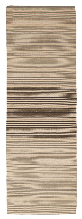Turkish Boho 2'7" x 7'11" Flat-Weave Wool Kilim 