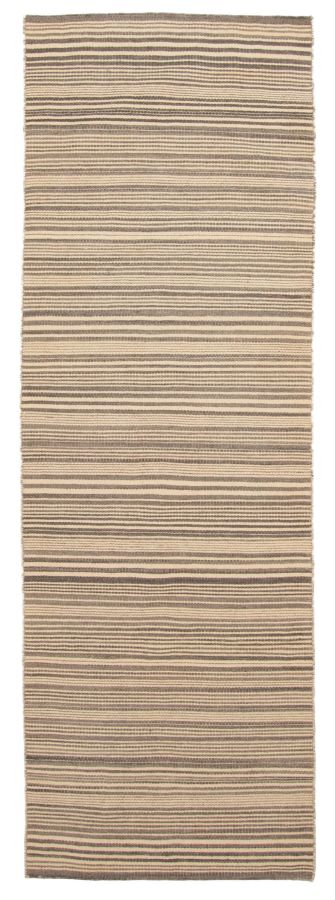 Turkish Boho 2'6" x 7'9" Flat-Weave Wool Kilim 