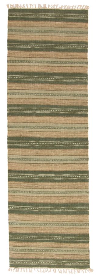 Kilim boho 2'1" x 6'8" en laine