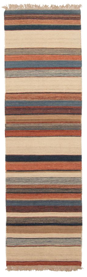 Kilim boho 1'11" x 6'6" en laine