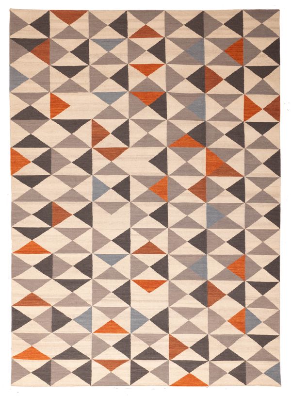 Kilim ankara 13'6" x 16'2" en laine