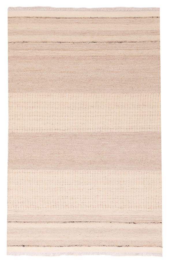 Indian Marrakech 5'0" x 8'1" Flat-Weave Wool Kilim 