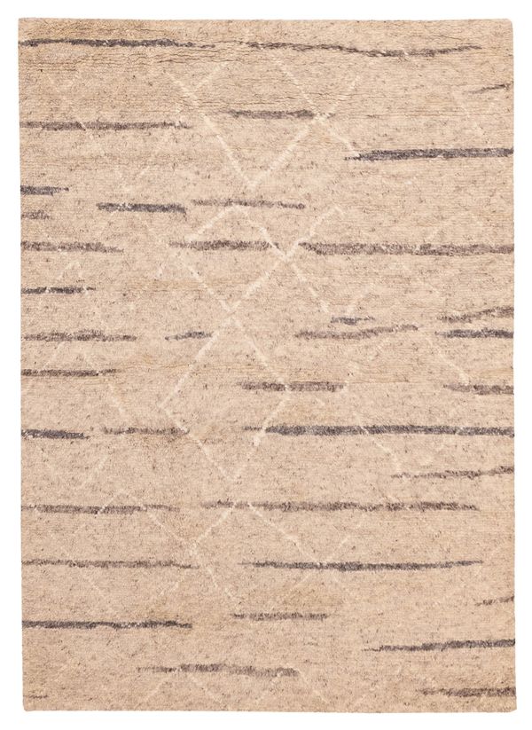 Looma 5'3" x 7'6" Hand-knotted Wool Rug 