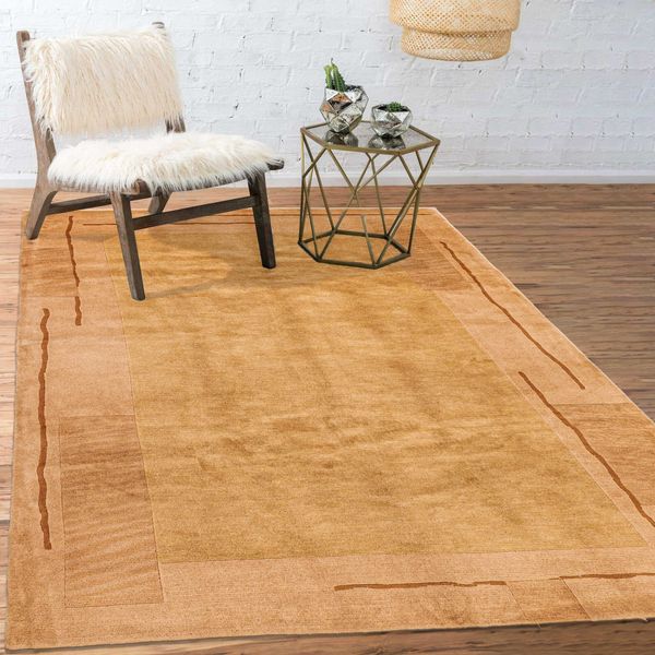 Nepal Opulence 6'1" x 8'11" Hand-knotted Wool Rug 