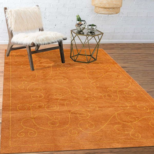 Nepal Opulence 6'0" x 8'11" Hand-knotted Wool Rug 