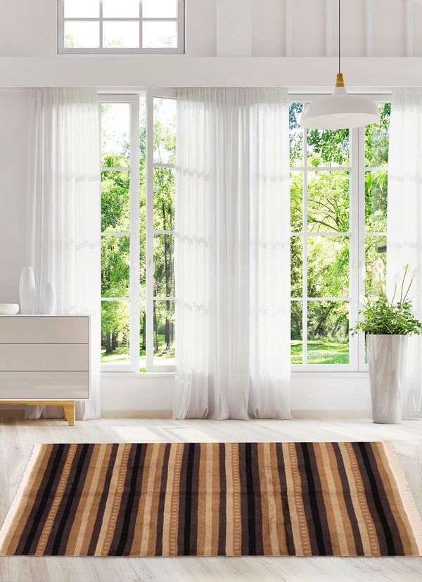Nepal Opulence 8'0" x 9'9" Hand-knotted Wool Rug 