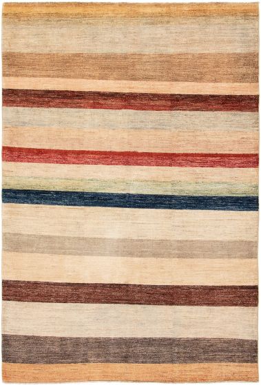 Afghan Finest Ziegler Chobi 5'6" x 8'4" Hand-knotted Wool Rug 