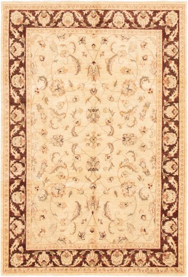 Afghan Chobi Finest 5'7" x 8'3" Hand-knotted Wool Rug 