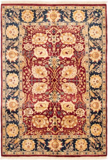 Pakistani Peshawar Oushak 6'0" x 8'10" Hand-knotted Wool Rug 