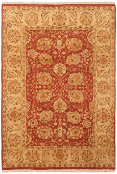 Tapis peshawar oushak 6'2" x 8'10" en laine