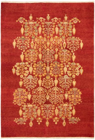 Pakistani Pako Persian 18 Of 20 6'0" x 8'8" Hand-knotted Wool Rug 
