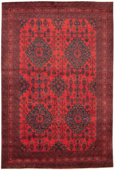 Afghan Finest Khal Mohammadi 6'5" x 9'9" Hand-knotted Wool Rug 