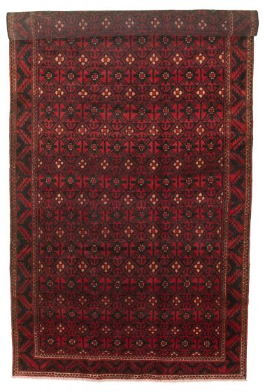 Persian Style 5'6" x 13'3" Hand-knotted Wool Rug 