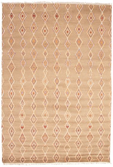 Pakistani Pak Finest Marrakesh 9'10" x 14'5" Hand-knotted Wool Rug 
