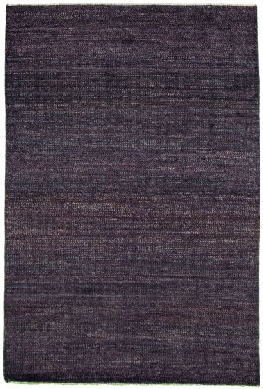 Pakistani Pak Finest Gabbeh 4'2" x 6'1" Hand-knotted Wool Rug 