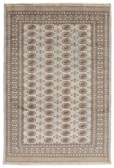 Tapis peshawar bokhara 6'8" x 9'10" en laine