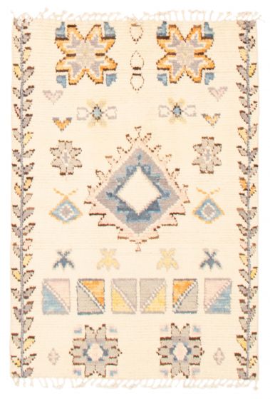 Pakistani Pak Finest Marrakesh 4'0" x 5'10" Hand-knotted Wool Rug 
