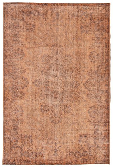 Turkish Color Transition 5'7" x 9'4" Hand-knotted Wool Rug 