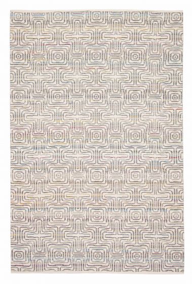 Indian Nevada 5'0" x 7'6" Flat-Weave Wool Kilim 
