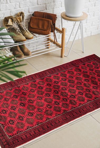 Afghan Royal Baluch 3'8" x 6'10" Hand-knotted Wool Rug 